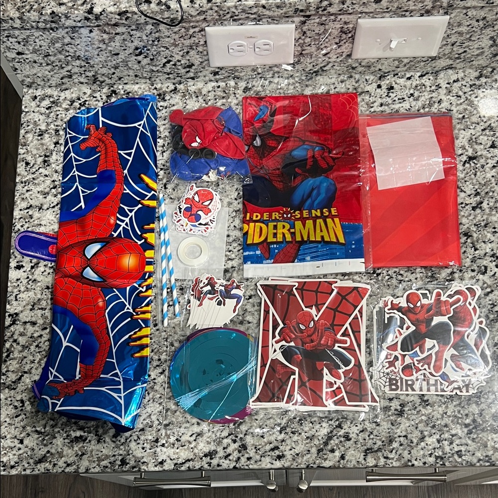 Spider-Man Party Supplies Set